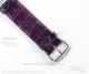 Swiss Copy Franck Muller Galet 904L Steel Case Purple Leather Strap 37.7 MM Automatic Women's Watch (8)_th.jpg